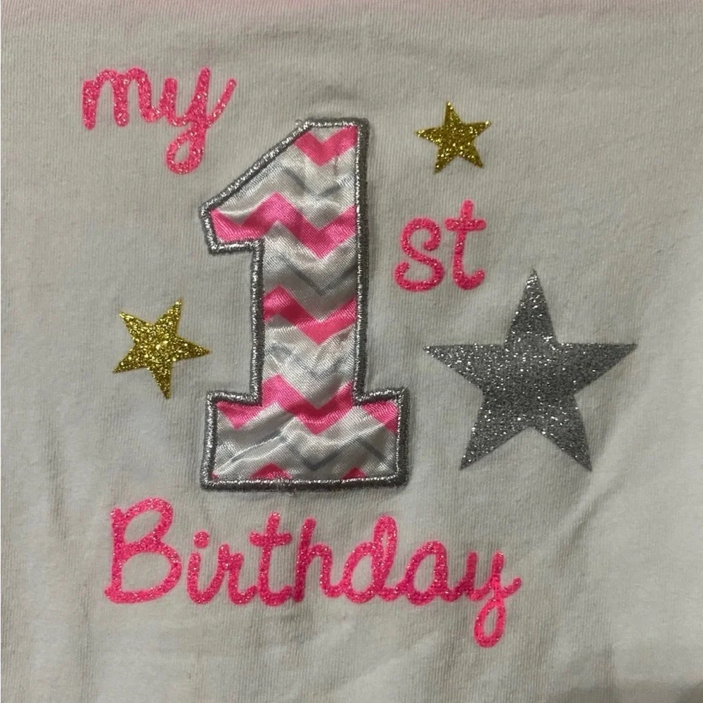 Girl’s First Birthday Onesie